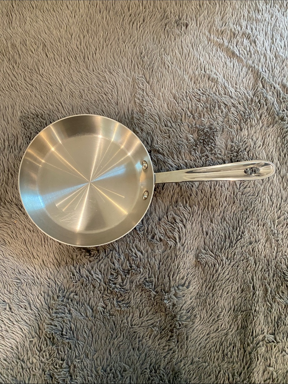 All -Clad Stainless steel 7.5 inch skillet pan used - Picture 3 of 11